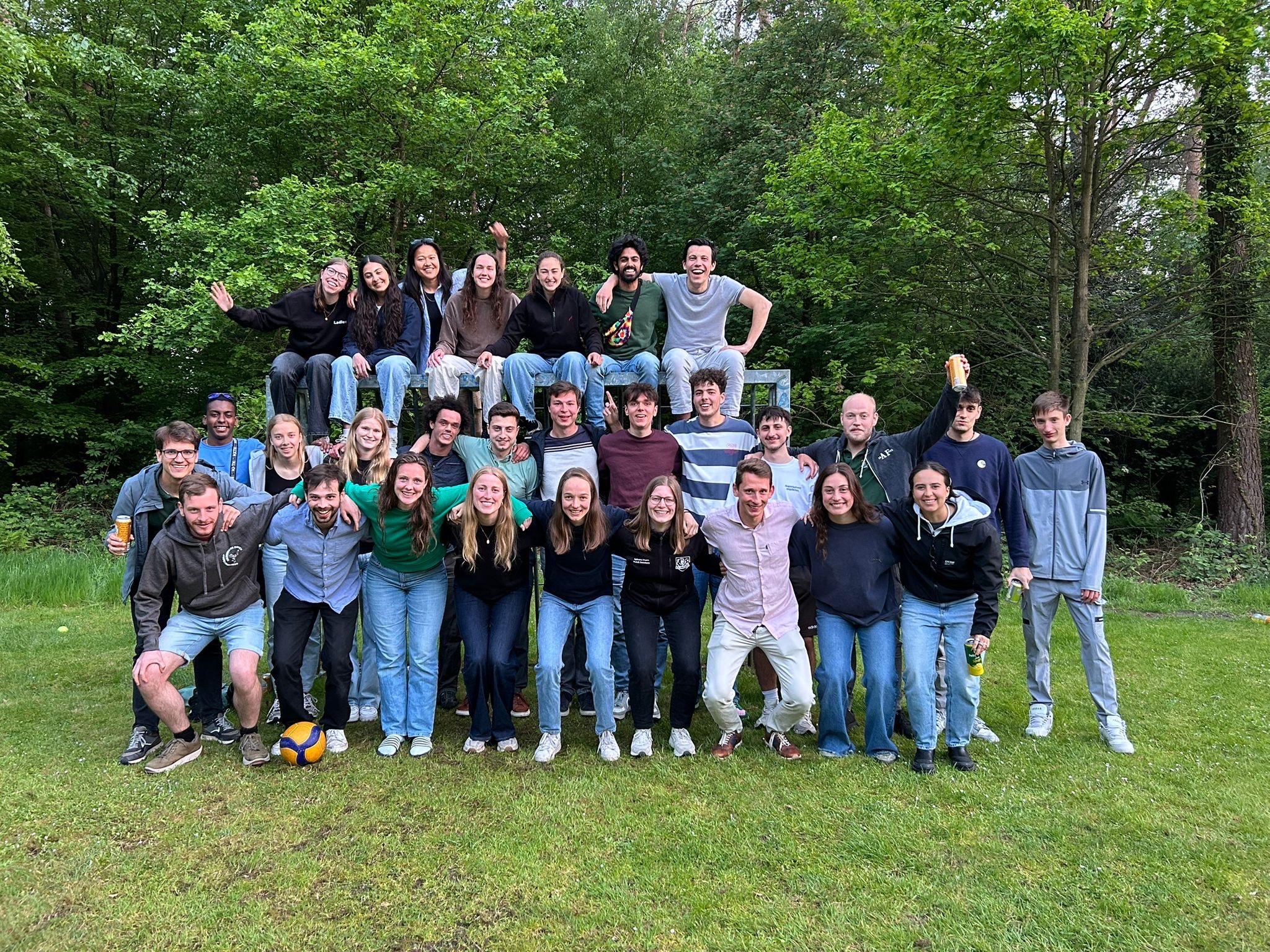 Drienerlo members during a themed club activity